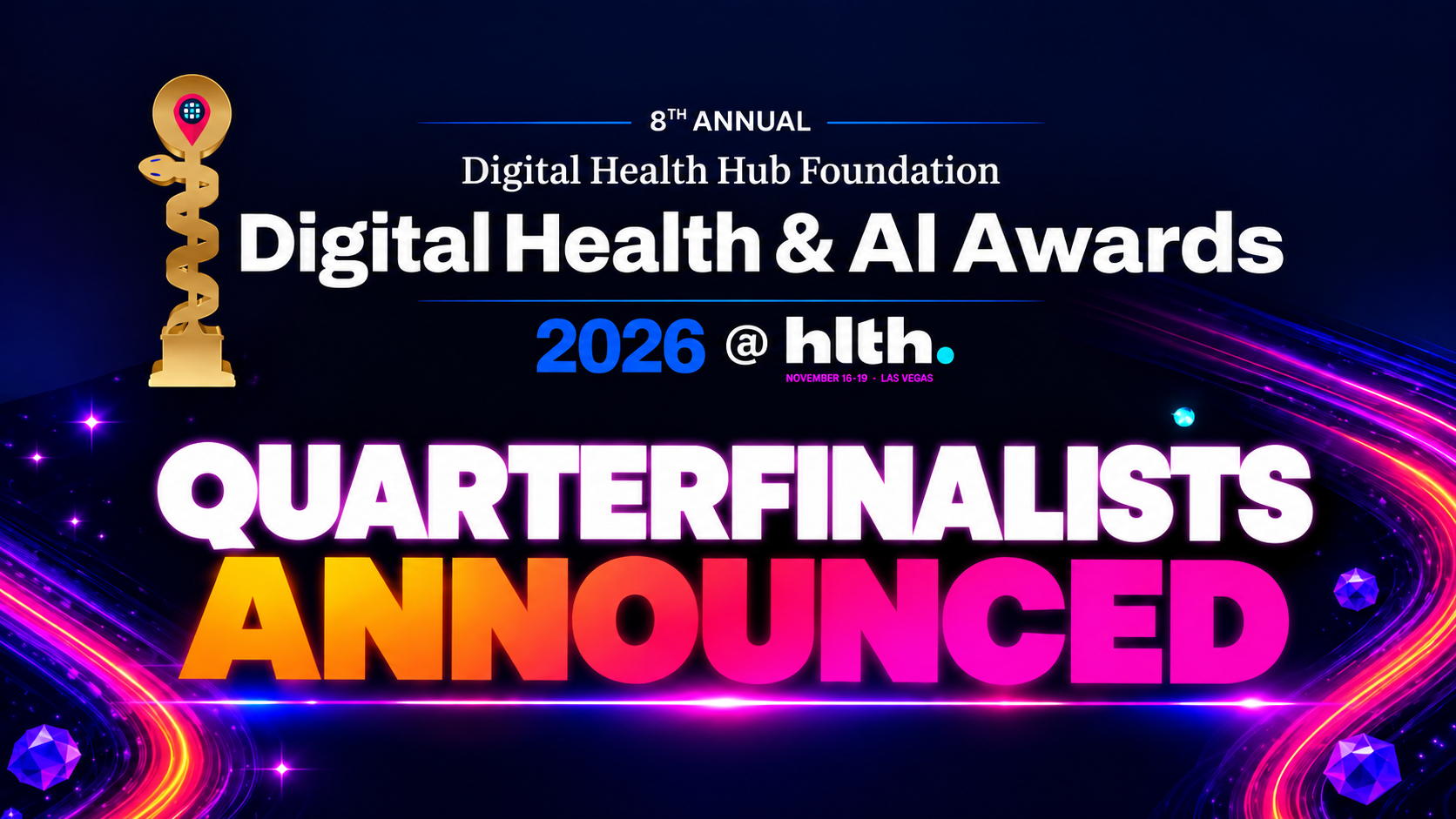 Custom Health Named Quarterfinalist in 2026 Digital Health & AI Awards