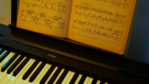 image of musician playing an instrument