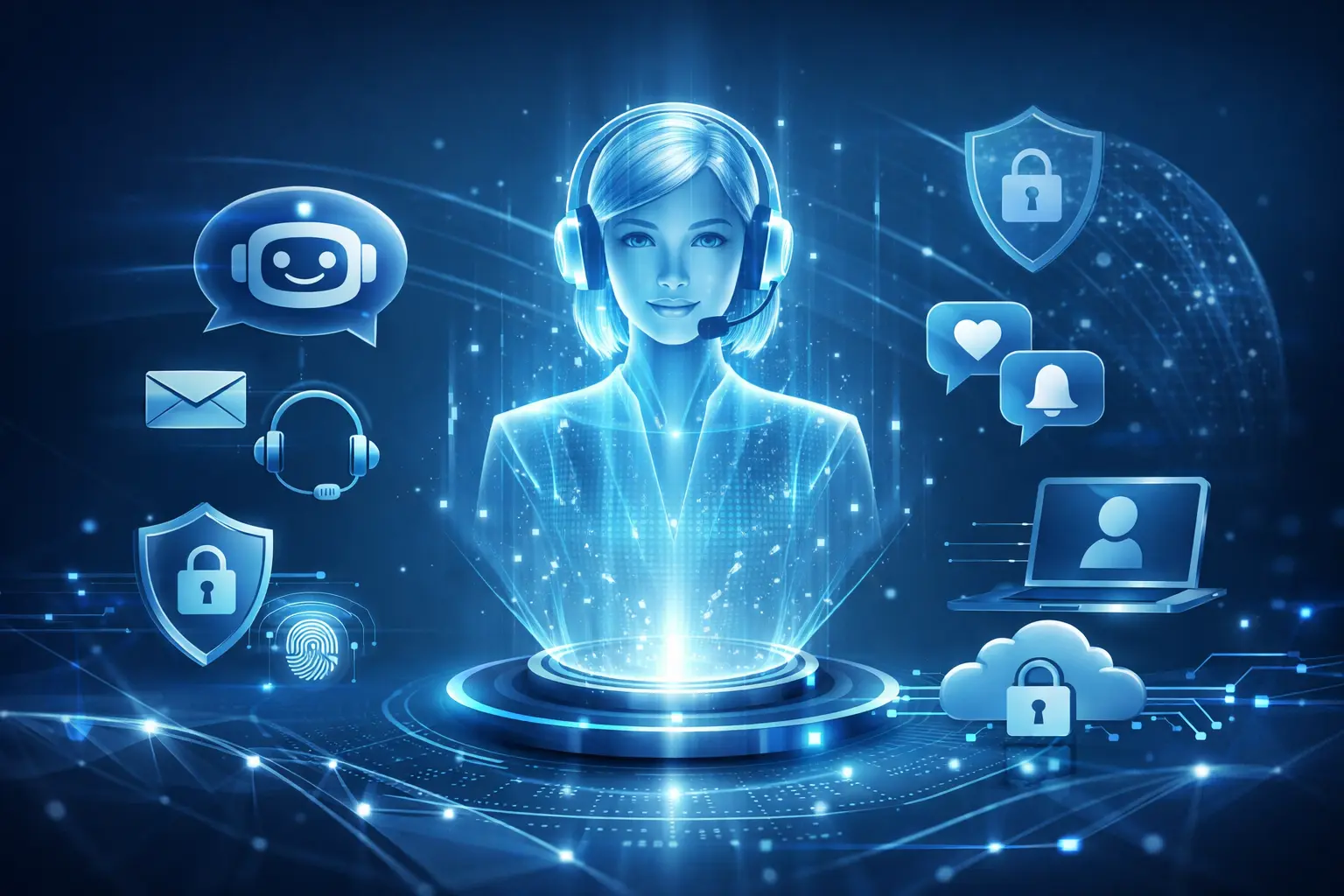 image of ai course modules on screen