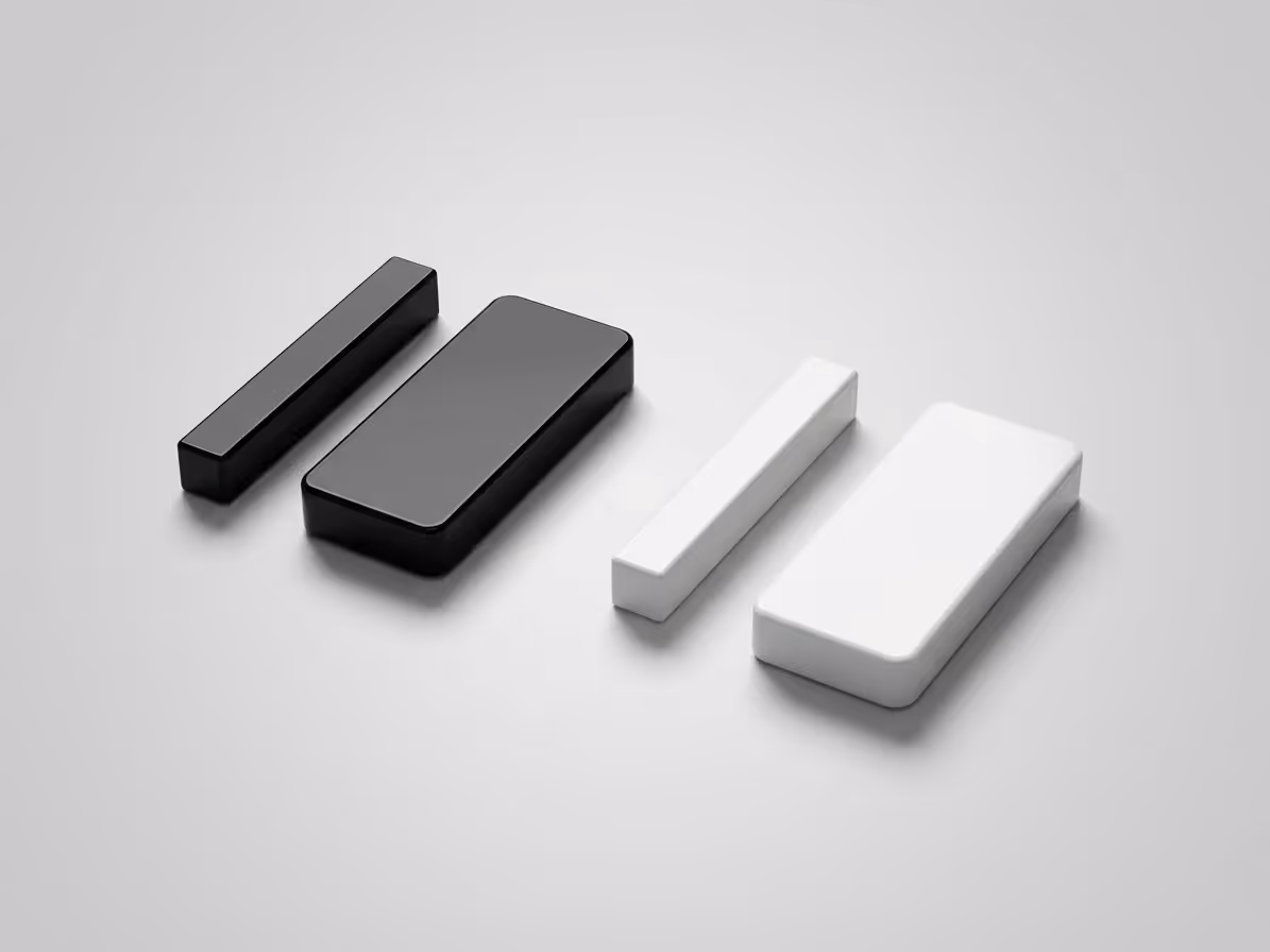 Detexi magneetcontact voor deur en raam — inbraakdetectie bij opening — wit