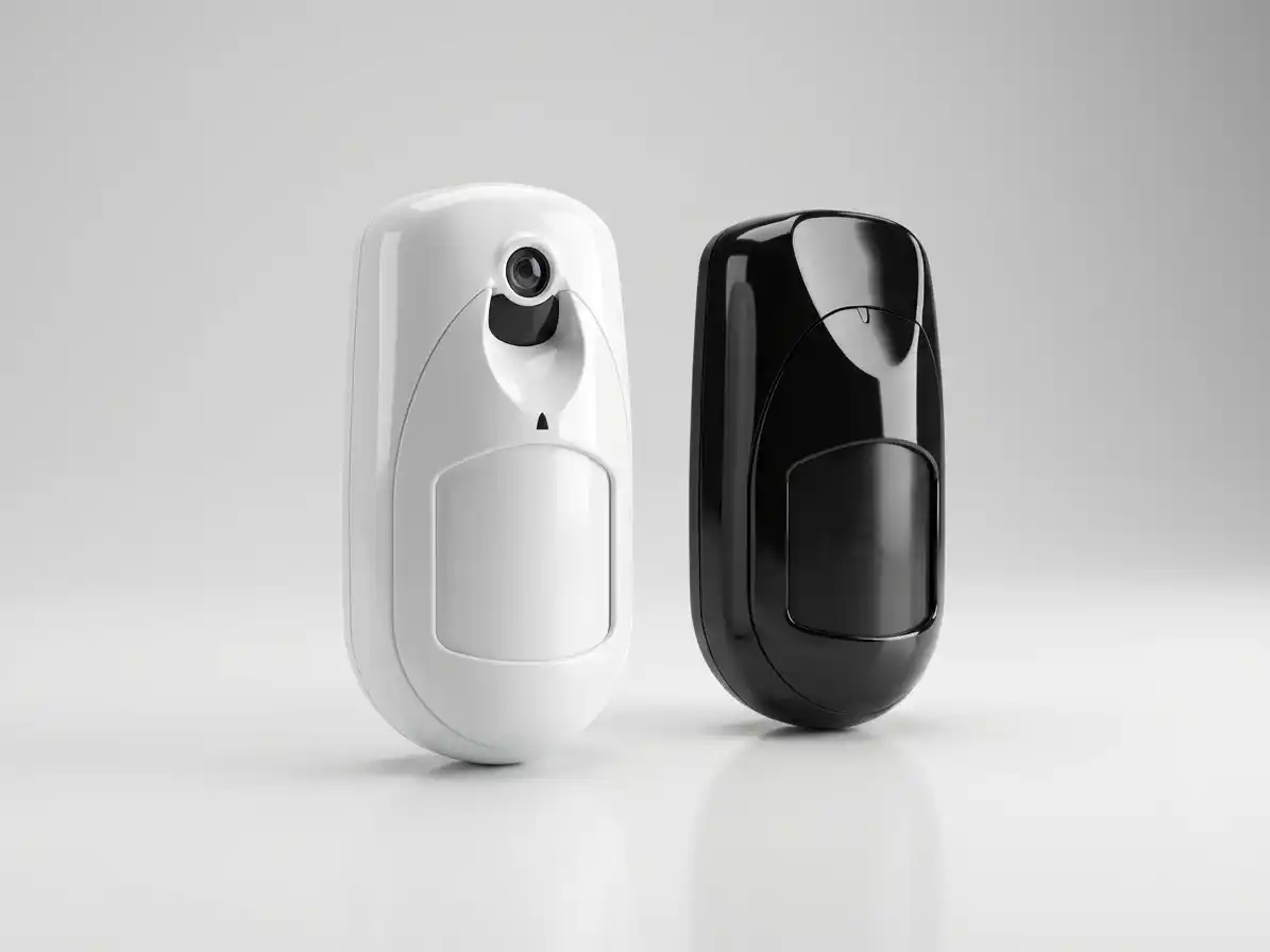 Detexi bewegingsdetector PIR met geïntegreerde camera — wit en zwart model