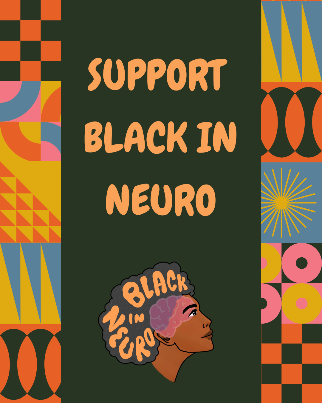 Support Black in Neuro poster