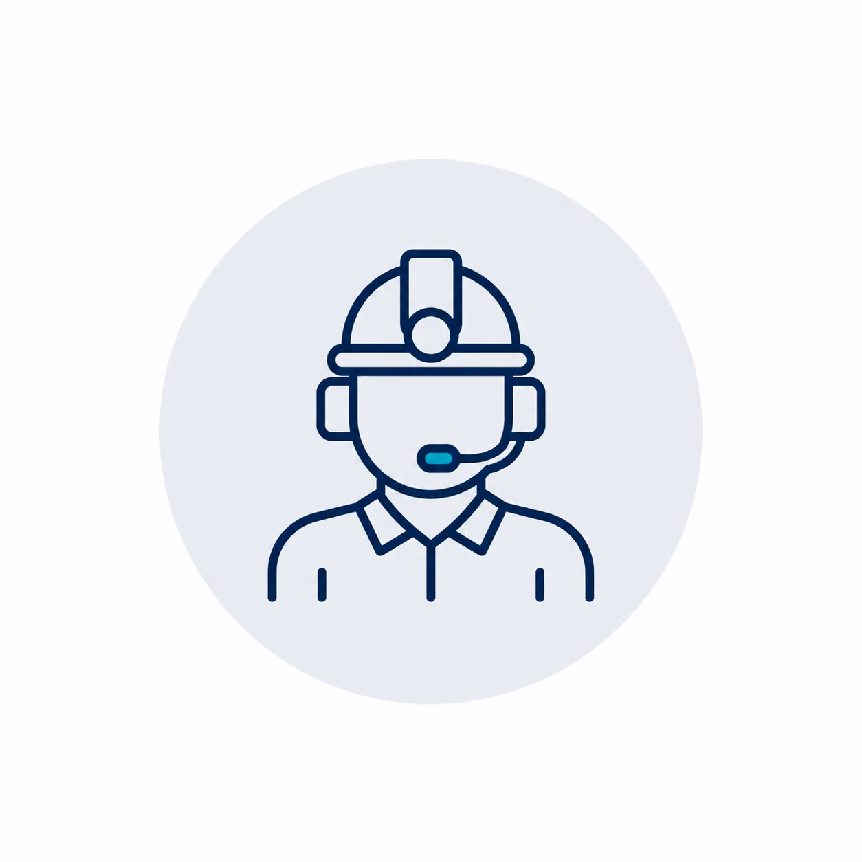 Simplified Gantt chart icon with three horizontal bars and one diamond shape on a light circular background.