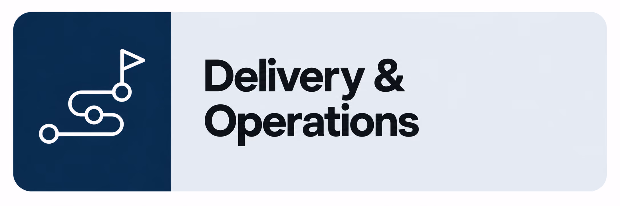 Icon of a compass next to the word Governance in bold on a rounded rectangle background.