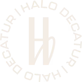 Halo logo white
