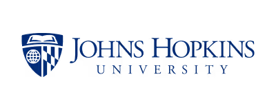 The John Hopkins University logo.
