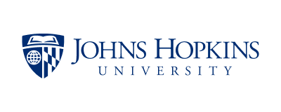 The John Hopkins University logo.