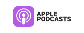 The Apple Podcasts logo.