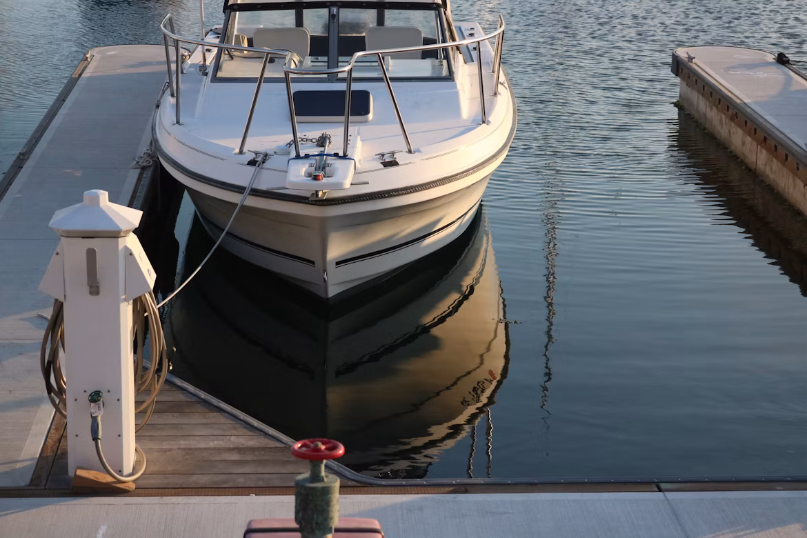 Wabasha Marina docks and harbor