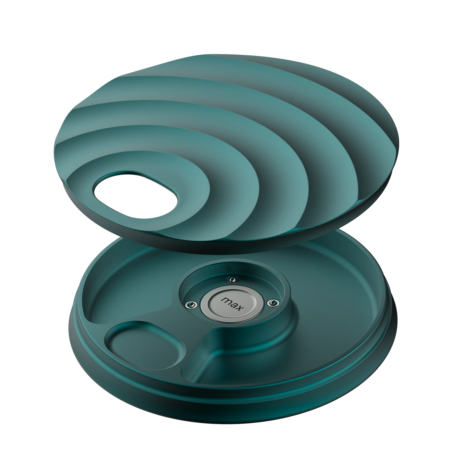 Misylo Max Pill Case with one storage compartment in color azure