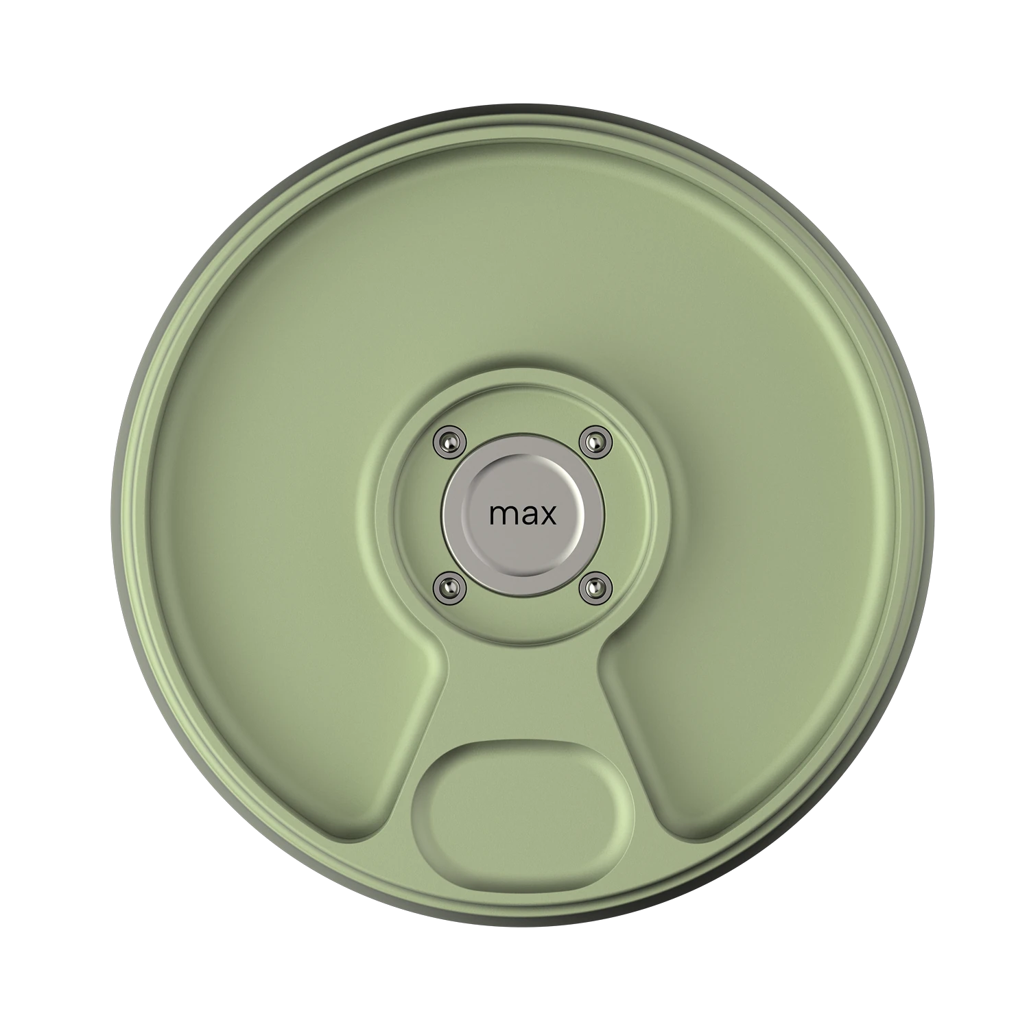 Misylo Max Pill Case with one storage compartment in color sage