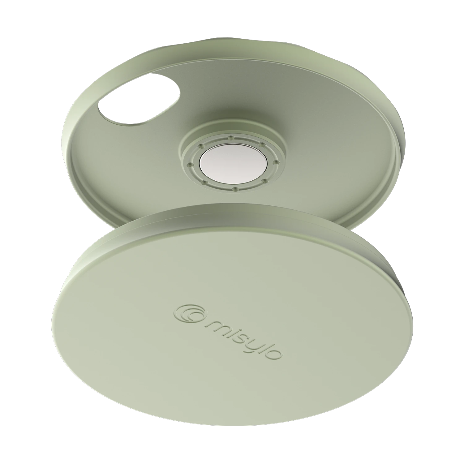 Misylo Max Pill Case with seven storage compartments in color sage