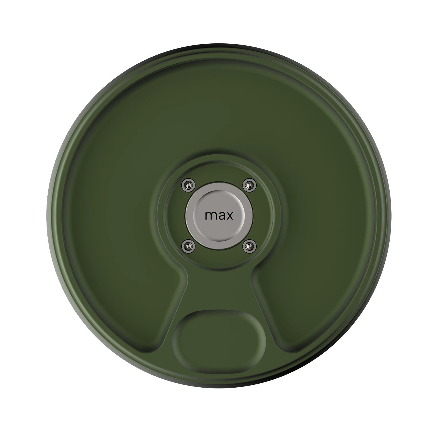 Misylo Max Pill Case with one storage compartment in color forest