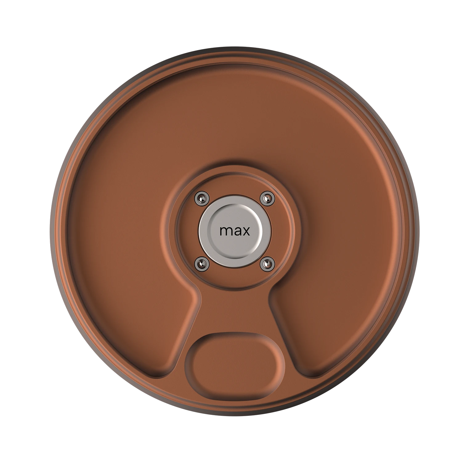 Misylo Max Pill Case with one storage compartment in color terra
