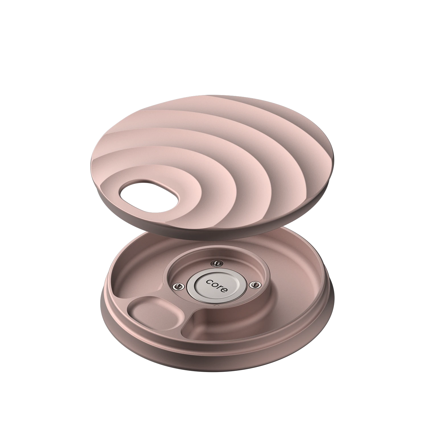Misylo Core Pill Case with one storage compartment in color blush