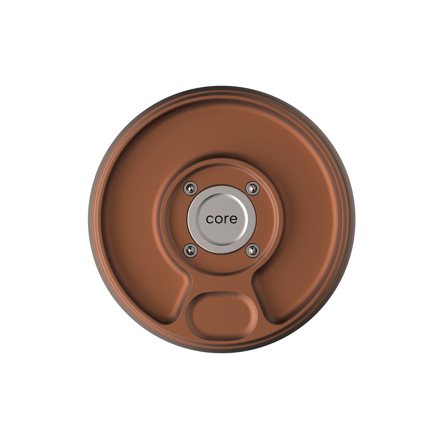 Misylo Core Pill Case with one storage compartment in color terra