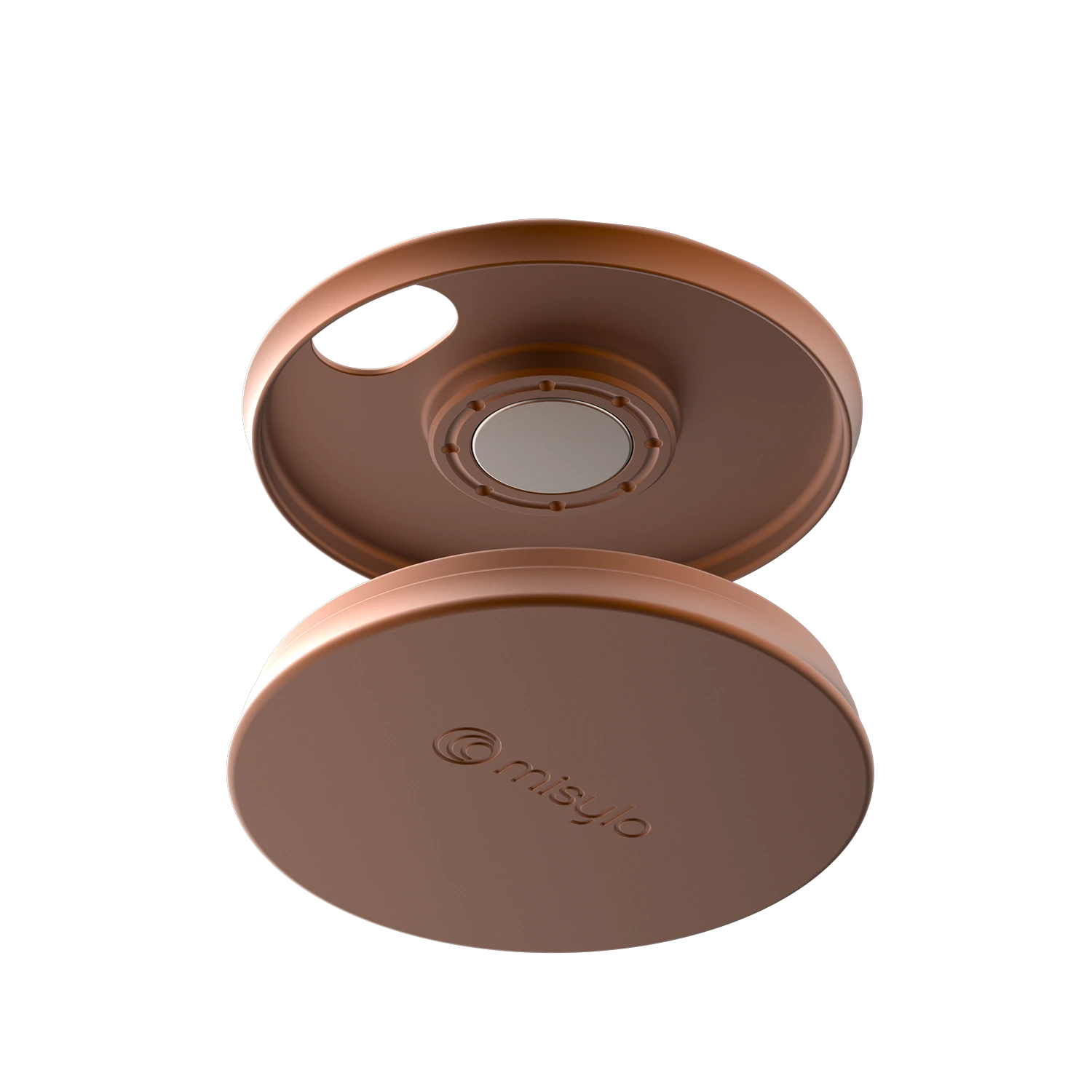 Misylo Core Pill Case with one storage compartment in color terra
