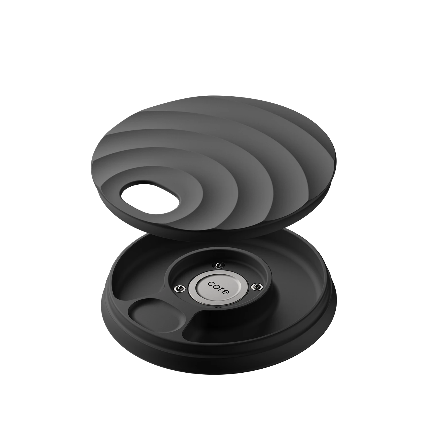 Misylo Core Pill Case with one storage compartment in color midnight