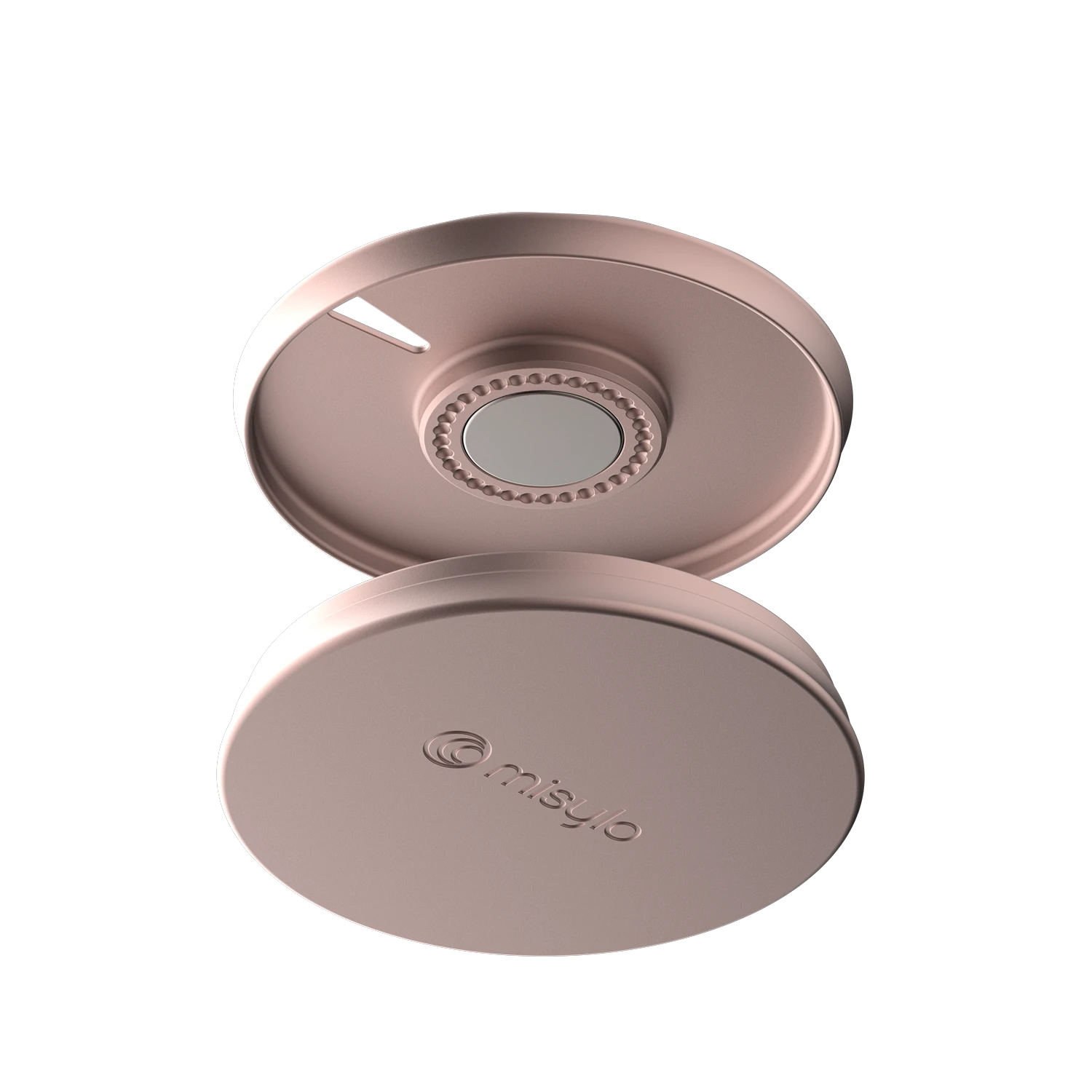 Misylo Core Pill Case with 31 storage compartments in color blush