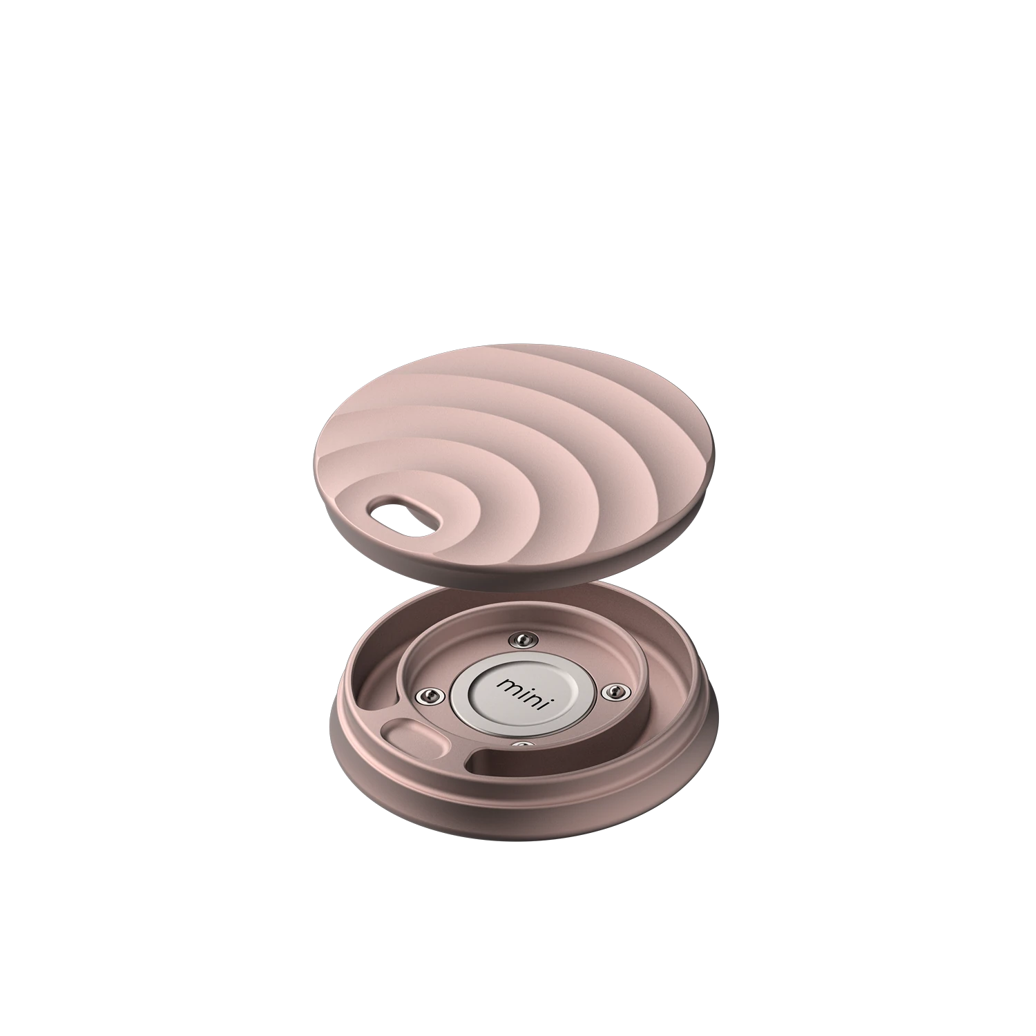 Misylo Mini Pill Case with one storage compartment in color blush