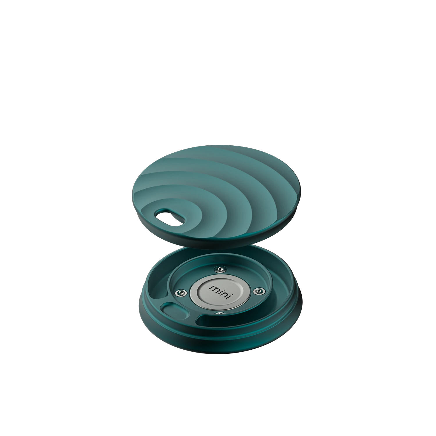 Misylo Mini Pill Case with one storage compartment in color azure