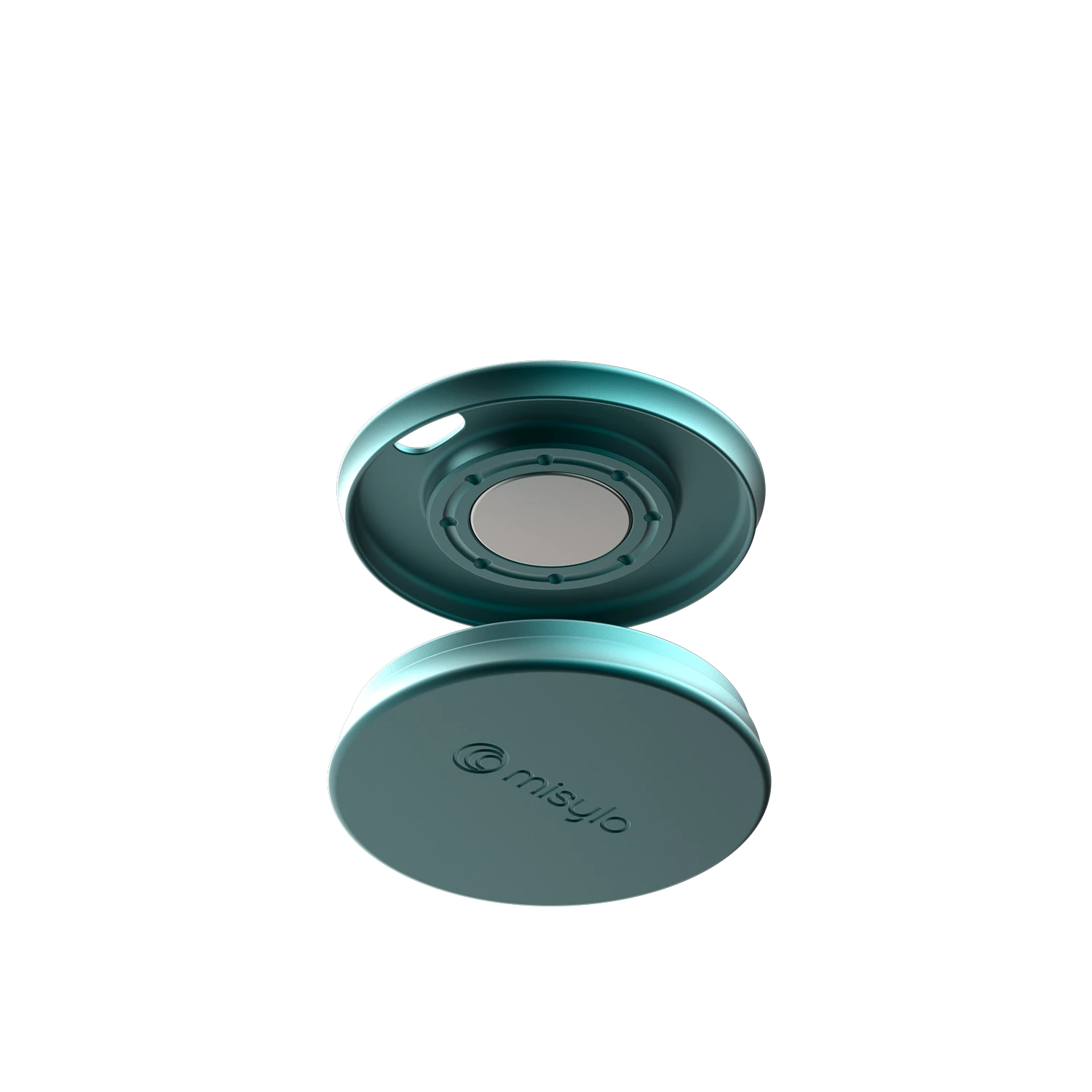 Misylo Mini Pill Case with one storage compartment in color azure