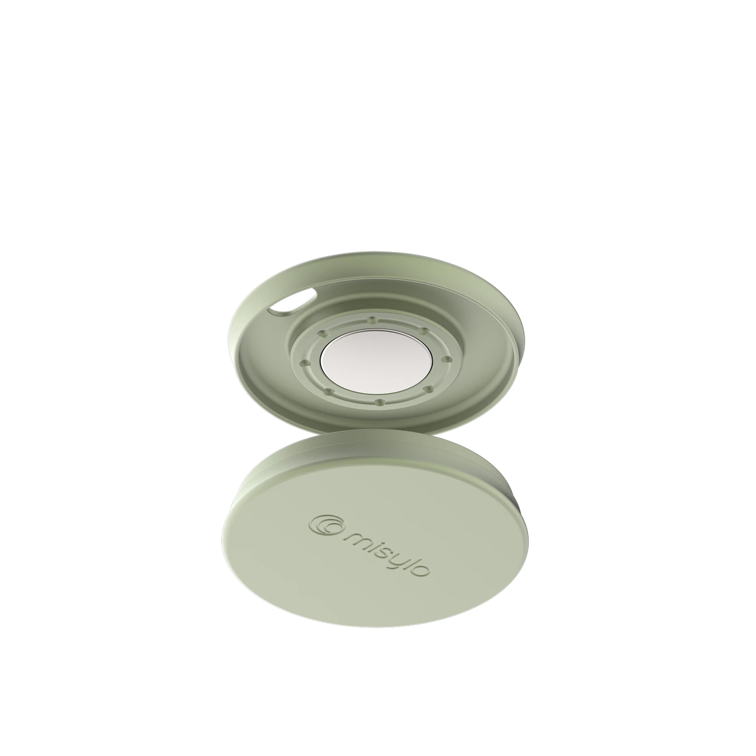 Misylo Mini Pill Case with one storage compartment in color sage
