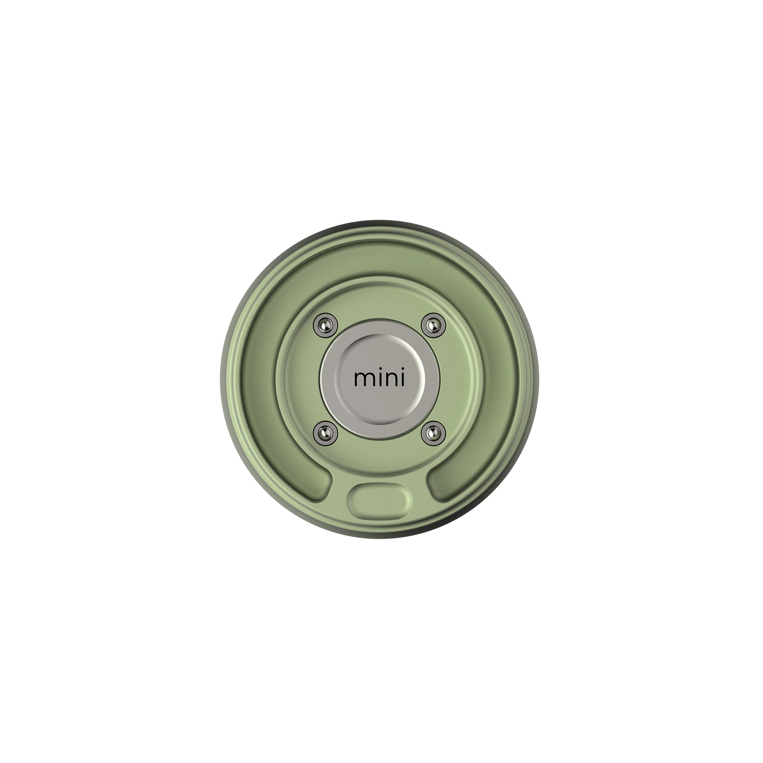 Misylo Mini Pill Case with one storage compartment in color sage