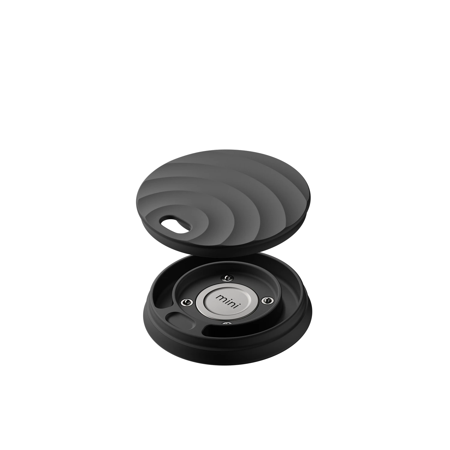 Misylo Mini Pill Case with one storage compartment in color midnight