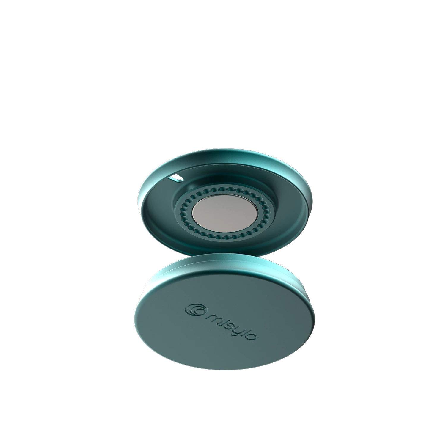 Misylo Mini Pill Case with 31 storage compartments in color azure