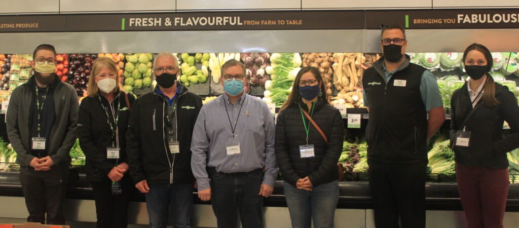 Save-On-Food, Maplewood Farm and FoodMesh staff