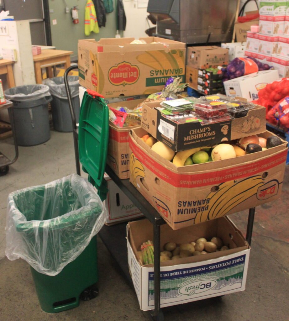 Boxed up food at Save-On-Foods