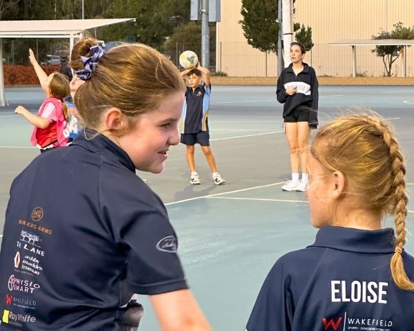 Walkerville coaching team at training