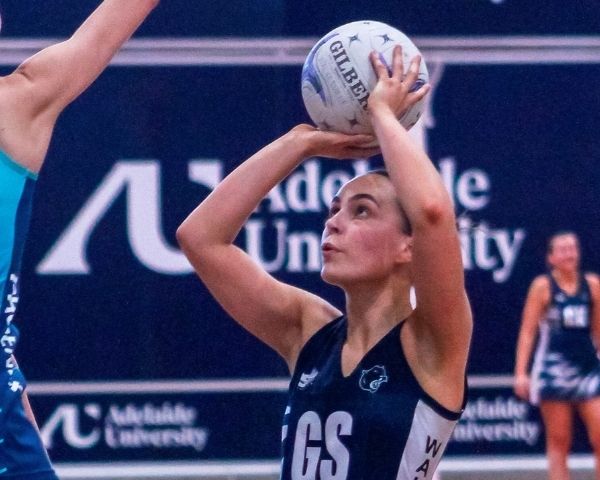 Walkerville players in round one action