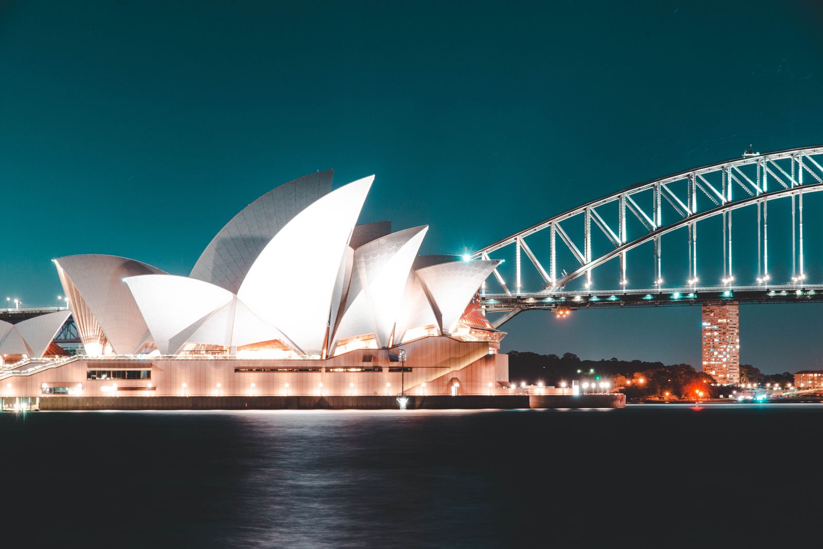 Sydney Opera House and Harbour Bridge