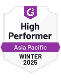 High Performer APAC 2024 G2 Badge
