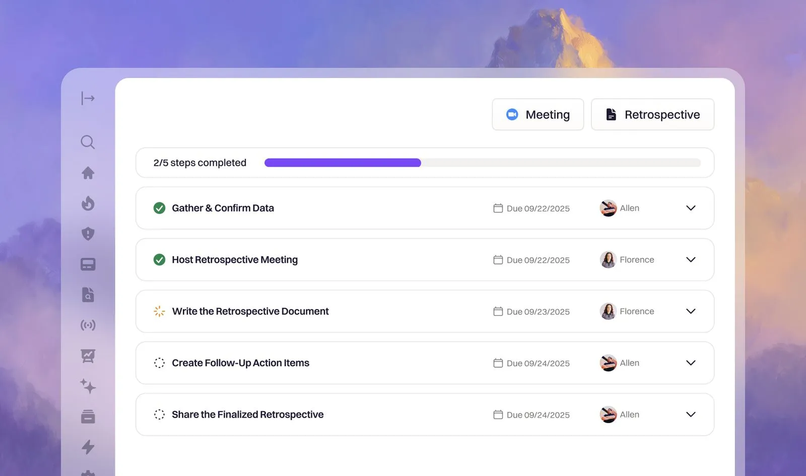 Retrospectives-Consistent Process