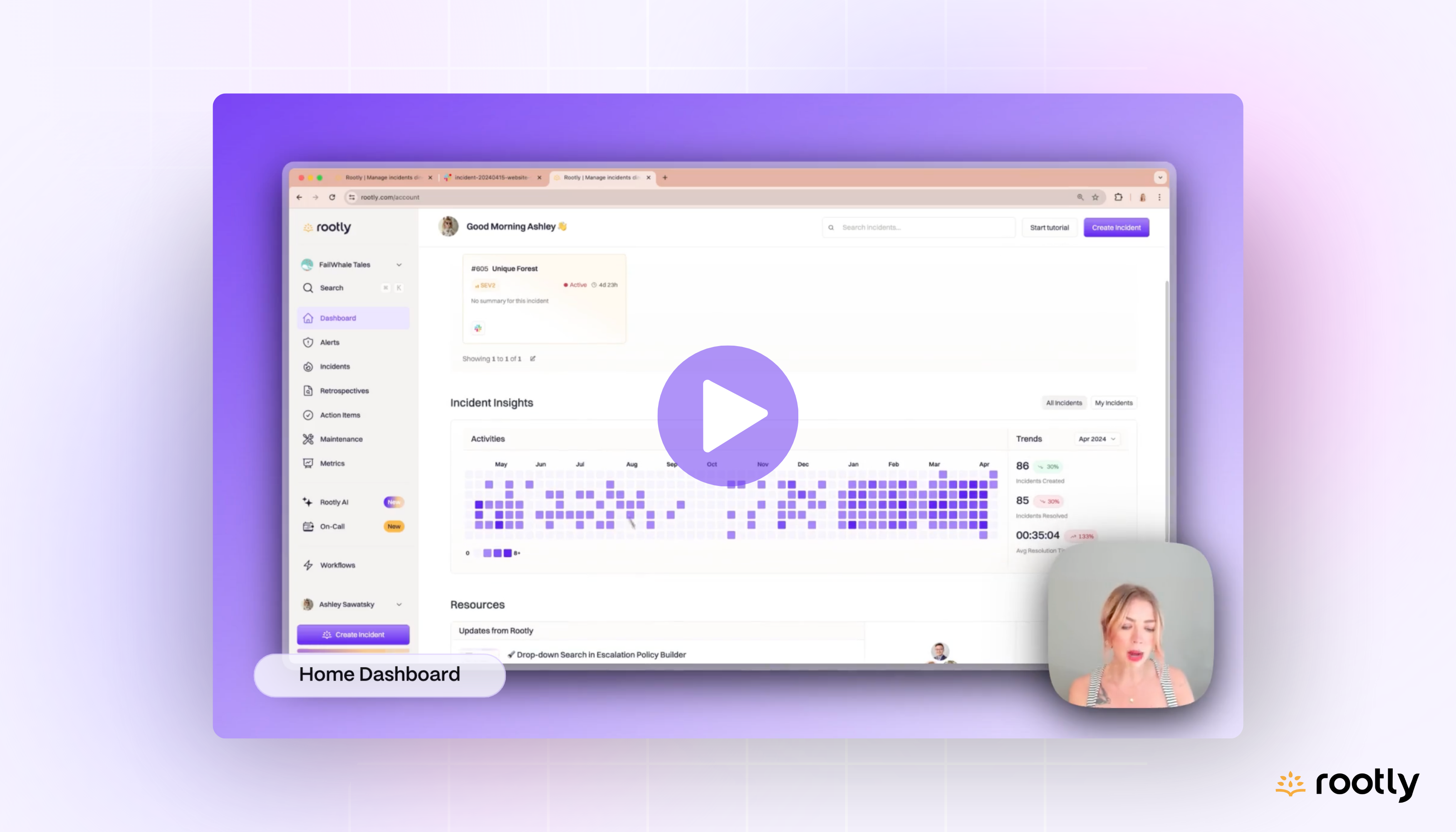 🎬 New Full Platform Tour on Rootly.com