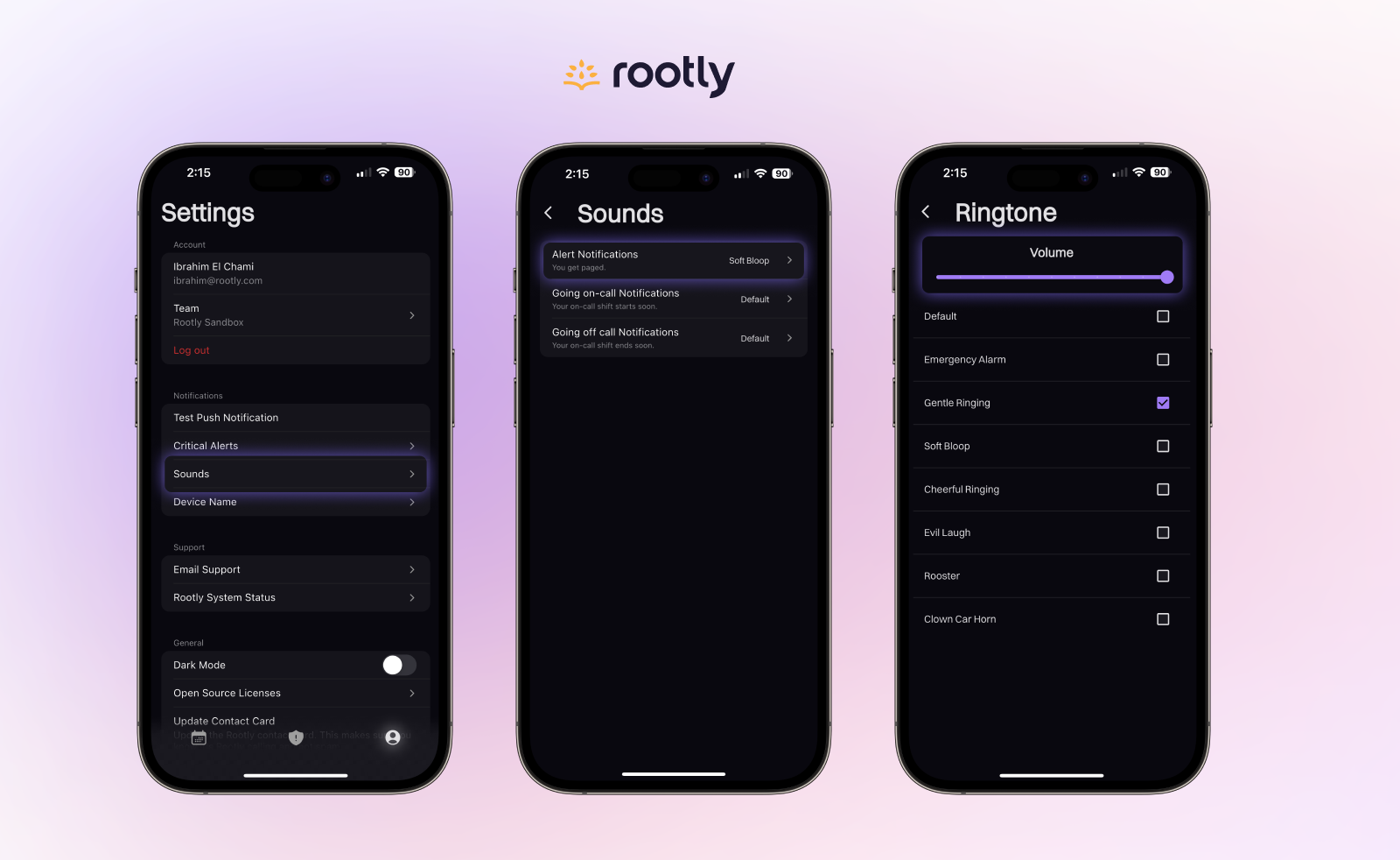 🔊 Configurable Alert Volume