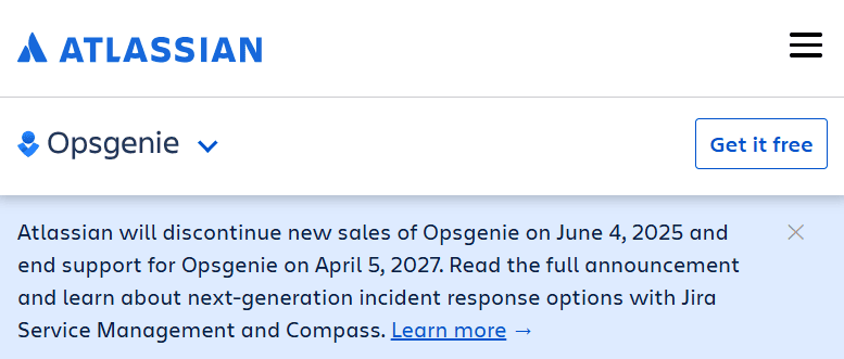 Top Opsgenie Alternatives in 2025: Opsgenie Is Shutting Down — Don’t Just Replace, Upgrade