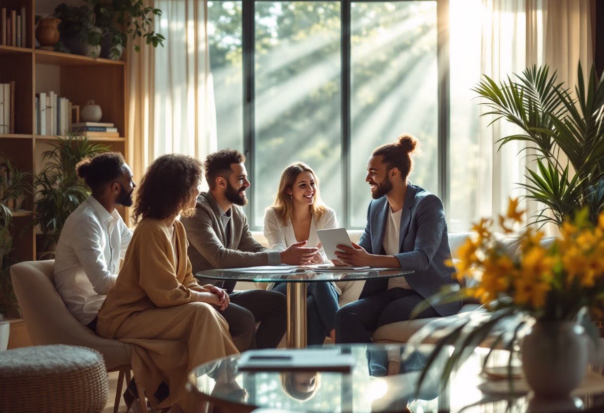 image of consulting session in progress
