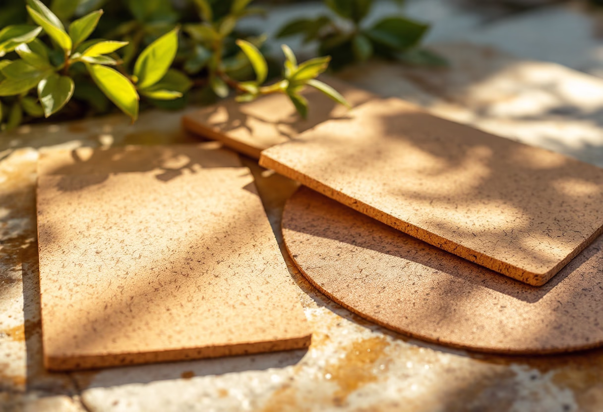image of closeups of footwear materials (for a footwear store)