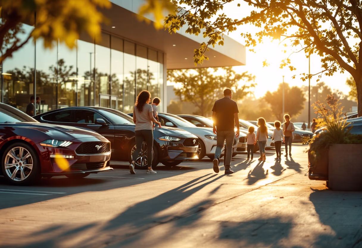 image of community event (for an auto dealership)