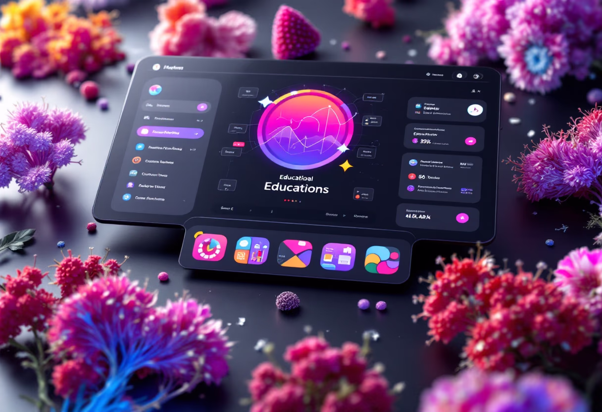 <subject>[interface] image of software interface (for a edtech)</subject>