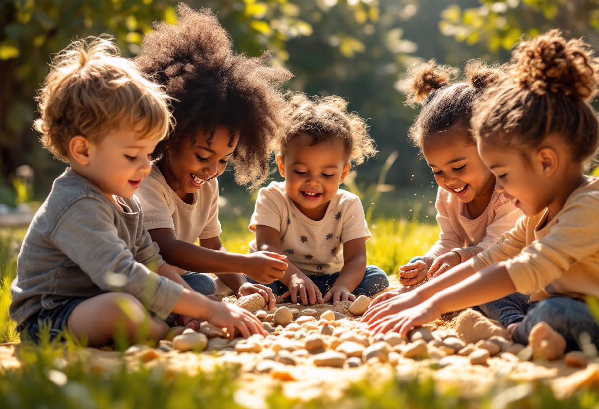 image of students during learning sessions (for a preschools & daycare)
