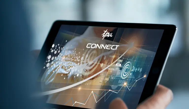 TPA Connect - Plattform auf Desktop und Mobile