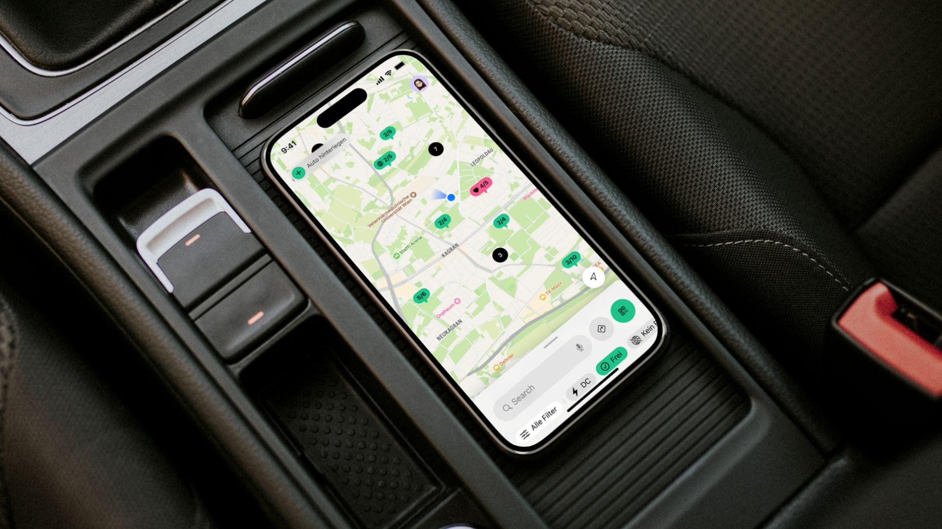 SMART/LAB ladeapp - E-Mobilitäts-App für Ladepunkte in Europa