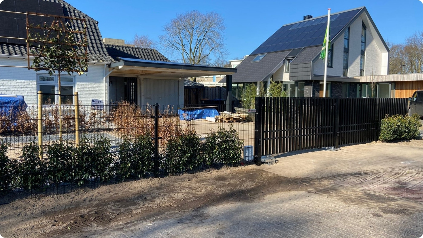 Hek gezet door GB omheining
