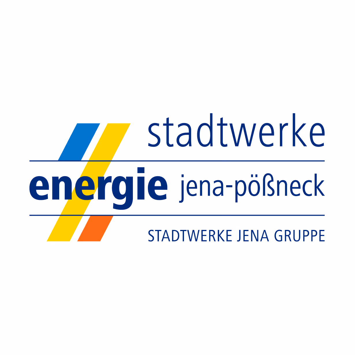 Logo der Stadtwerke Energie Jena-Pößneck, Teil der Stadtwerke Jena Gruppe.