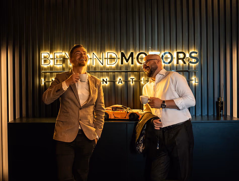 Founders of Beyond Motors International and company history